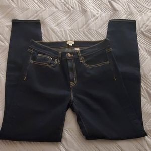 J.Crew Stretch Dark Wash Skinny Jeans
